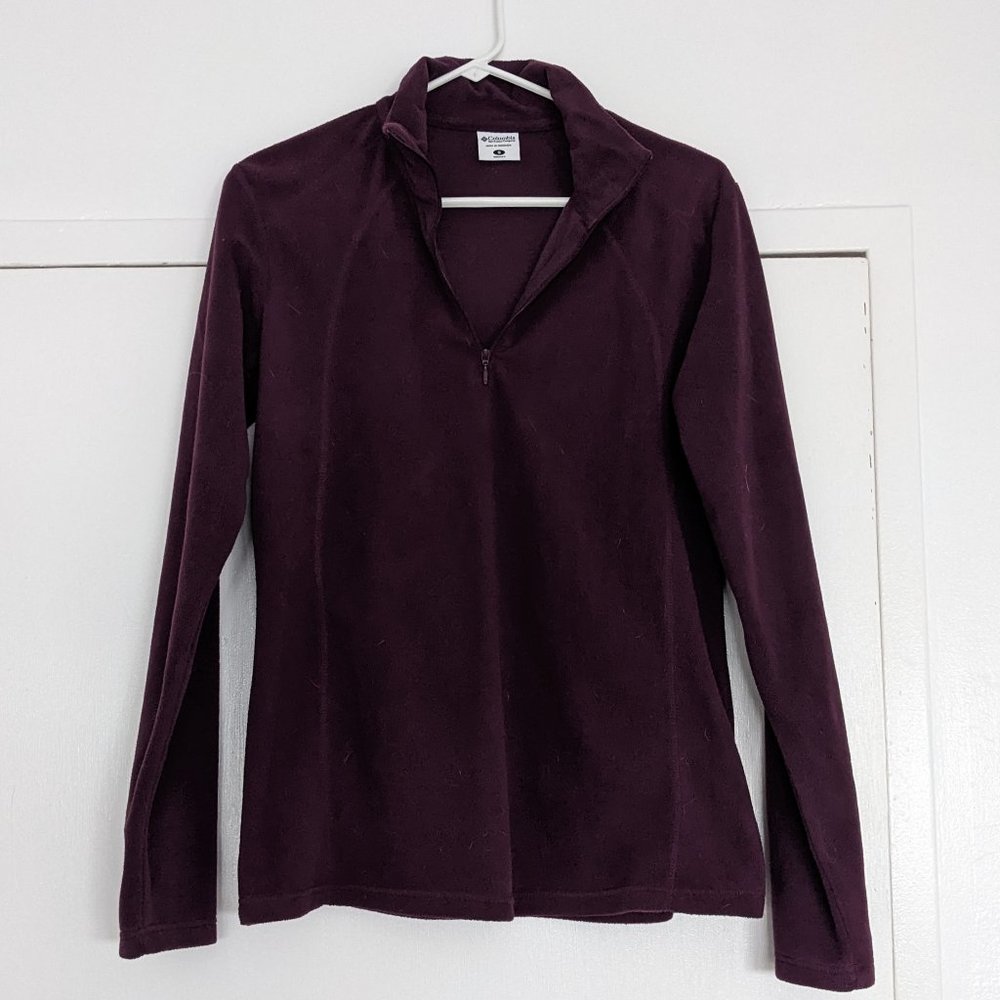 Women's Columbia 1/4 Zip Fleece (size S)